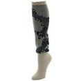 thumbnail image 1 of Natori Natori Women's Feather Lace Wool-blend Knee Socks - Womens - Female, 9-11, Oatmeal, 1 of 4