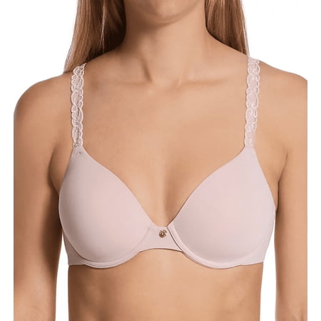 Natori ROSE BEIGE/PINK PEARL Pure Luxe Contour Underwire Bra, US 32C, UK 32C