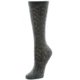 thumbnail image 1 of Natori Rumi Swirl Wool Blend Crew Sock NTL-605, 1 of 3