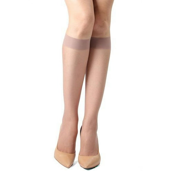 Natori Women's Silky Sheer Comfort Knee Highs - Womens - Female