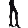 thumbnail image 1 of Natori Natori Velvet Touch Opaque 80 Denier Control Top Tights - Womens - Female, Large/X-Large, Black, 1 of 1