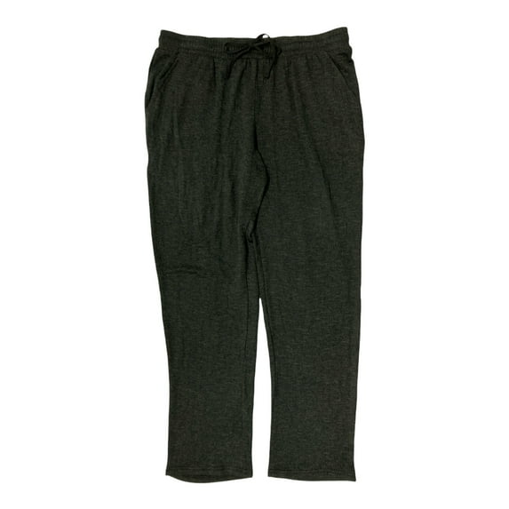 Natori Women's Ankle Length Soft Stretch Knit Lounge Pant (Heather Black, S)