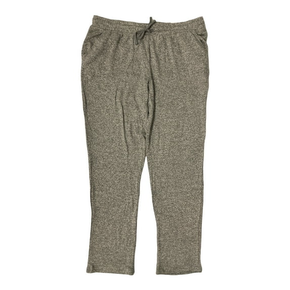 Natori Women's Ankle Length Soft Stretch Knit Lounge Pant (Heather Grey, L)