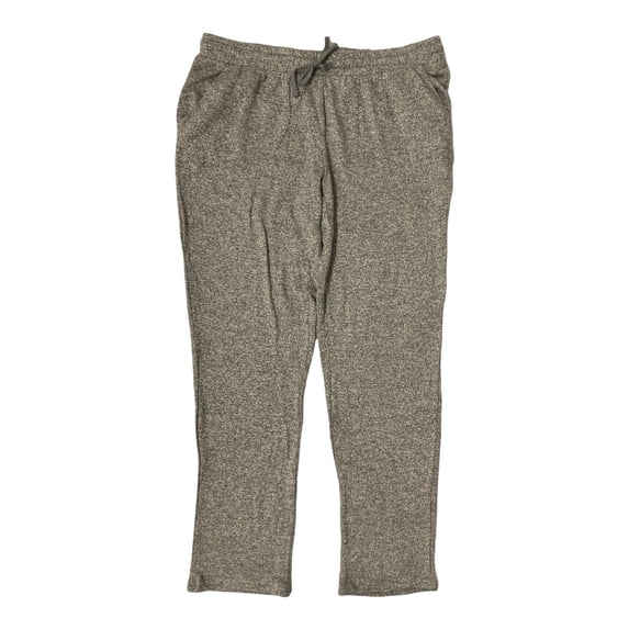 Natori Women's Ankle Length Soft Stretch Knit Lounge Pant (Heather Grey, XXL)