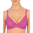thumbnail image 1 of Natori Women's Beyond Lace Convertible U-Back to Racerback Contour Underwire Bra 722286, Vivid Plum/Cafe, Size 34DDD, 1 of 4