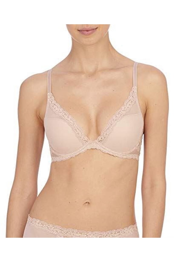 Women's Feathers Luxe Contour Underwire Bra (Light Mocha, 30DD)
