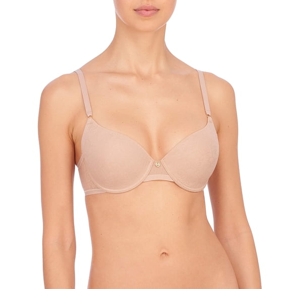 Natori Women's Jacquard Contour Underwire Bra, Café, 34B