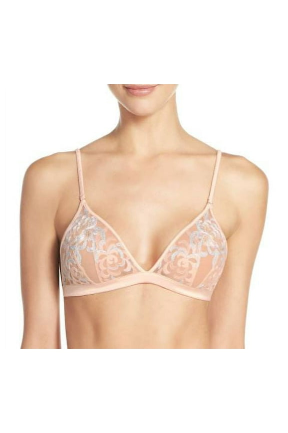 Women's Light Honey Prism Triangle Bralette, Size Small