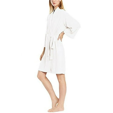 Natori Women's Lightweight Terry Robe (Pearl, Large)
