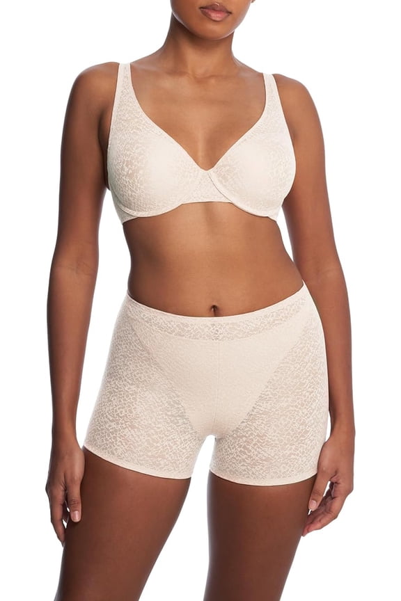 Women's Pretty Full Fit Smoothing Contour Underwire, Ivory
