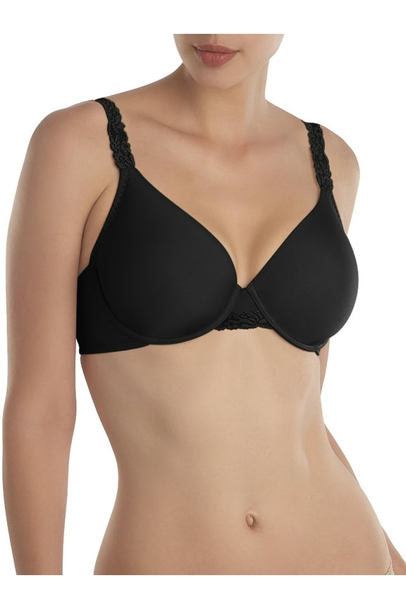 's Women Body Double Full Fit Bra (Black, 38D)