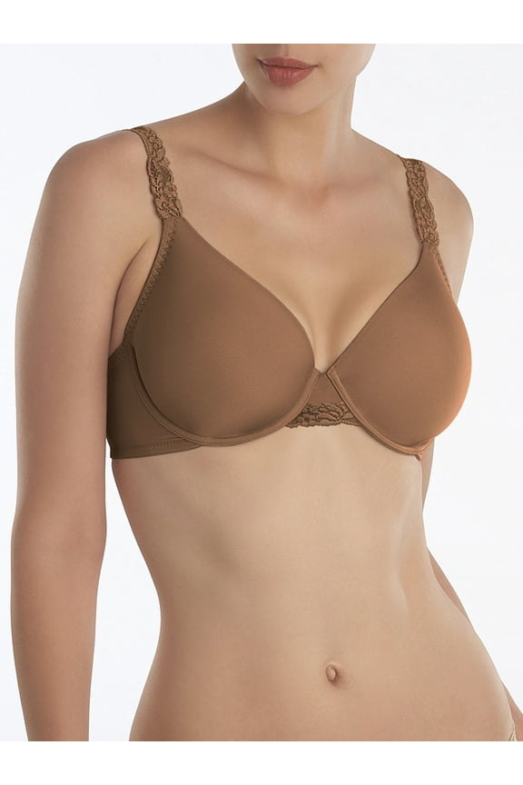 's Women Body Double Full Fit Bra (Suntan, 34DD)