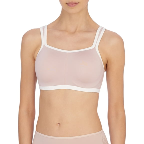 Natori's Women Natori Yogi Contour Convertible Sport Bra (Light Mocha/Light Ivory, 34I)