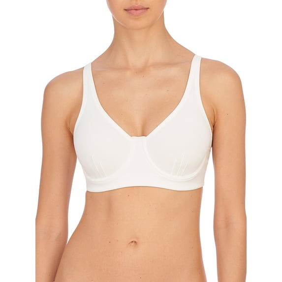 Natori's Women Performance Sport Bra (White, 34DDD)