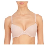 Natoris Women Sheer Jacquard Full Fit Contour Underwire Bra Honey Blush, 34C