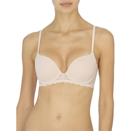Natori's Women Statement Contour Underwire Bra (Cameo Rose, 30D)