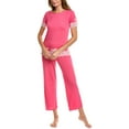 thumbnail image 1 of Natori womens  2pc Luxe Shangri La Pajama Set, XS, 1 of 3