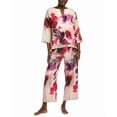 thumbnail image 1 of Natori womens  2pc Mizuki Pajama Set, XL, Beige, 1 of 3
