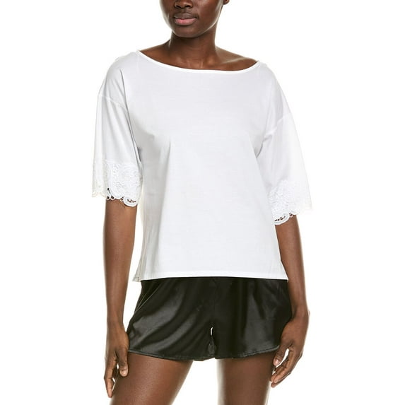 Natori womens Bliss Harmony T-Shirt, s, White