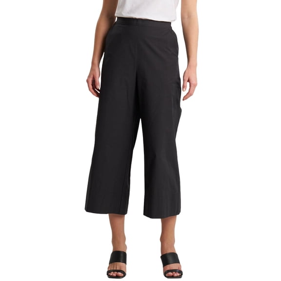 Natori womens  Cropped Pull-On Pant, XL, Black