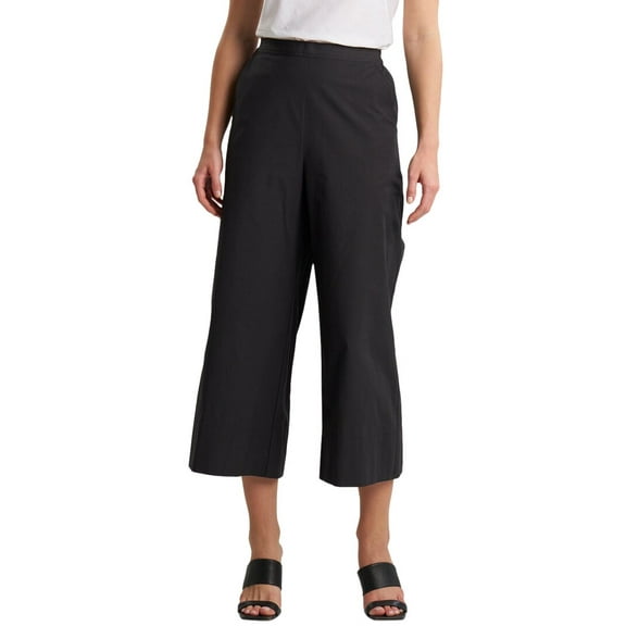 Natori womens  Cropped Pull-On Pant, xs, Black