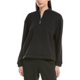 thumbnail image 1 of Natori womens  EDIT   Nova Cozy Brushed Knit Everywhere Zip Up Top, xs, Black, 1 of 3
