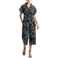 thumbnail image 1 of Natori womens  Flower Stencil Jumpsuit, m, 1 of 3