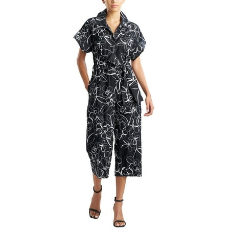 Natori womens  Flower Stencil Jumpsuit, s