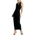 thumbnail image 1 of Natori womens  Halter Maxi Dress, s, Black, 1 of 3