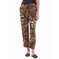 thumbnail image 1 of Natori womens  Luxe Leopard Allover Printed Pant, xs, Brown, 1 of 3