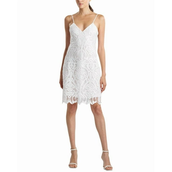 Natori womens N  Suzani Slip Dress, 8, White