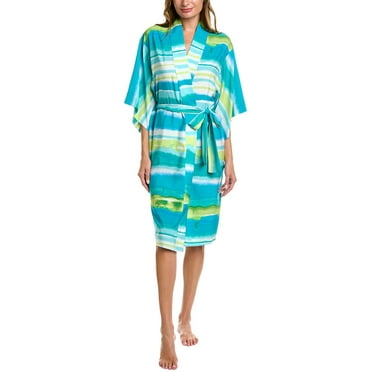 Natori womens  Nikko Wrap, XS, Blue