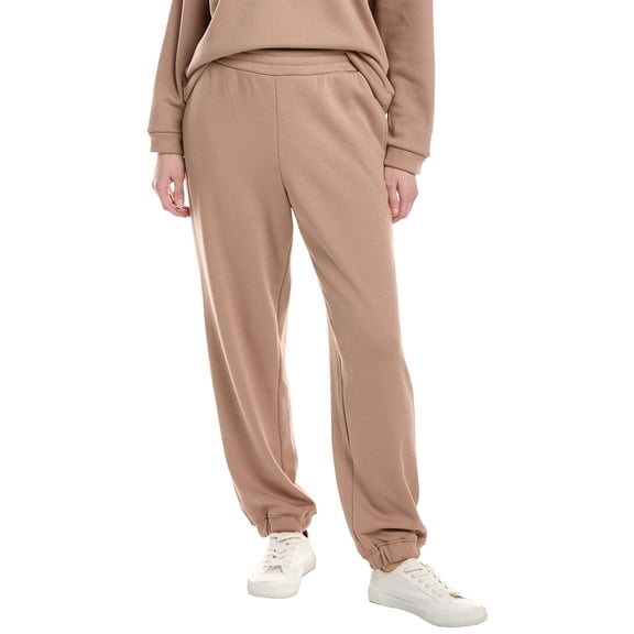 Natori womens  Nova Cozy Brushed Knit Everywhere Jogger Pant, m, Brown