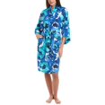 thumbnail image 1 of Natori womens  Poppy Robe, XS, Blue, 1 of 3