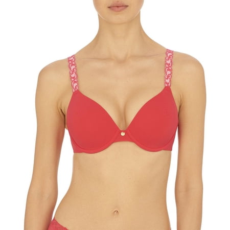 Natori womens Pure Luxe Custom Coverage Contour Underwire Bra, 32 D