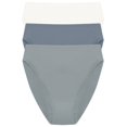 thumbnail image 1 of Natori womens  Set of 3 Bliss Bare High Cut Brief, xs, 1 of 2
