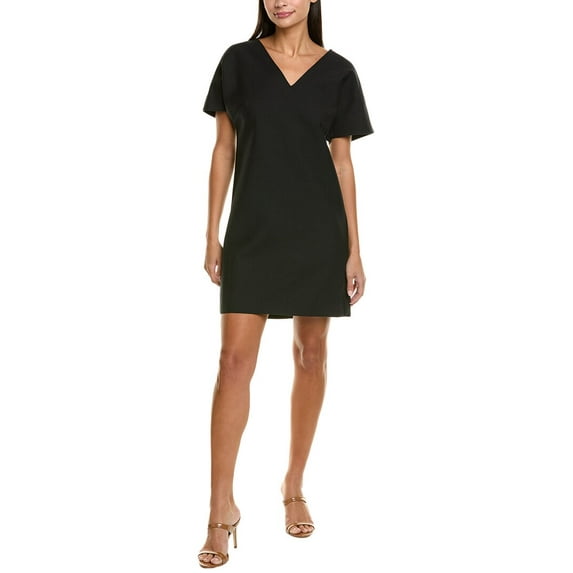 Natori womens Short Sleeve Sheath Dress, 2, Black
