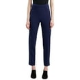 thumbnail image 1 of Natori womens  Side Zip Ankle Pant, m, Blue, 1 of 3