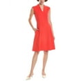 thumbnail image 1 of Natori womens  Solid Knit Crepe Mini Dress, 6, Red, 1 of 3