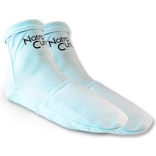 NatraCure Cold Therapy Socks Reusable Foot Ice Pack Cooling Socks