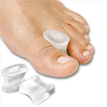 NatraCure Gel Toe Separators & Bunion Toe Spacers – Helps Straighten Crooked Overlapping Toes – 12PK