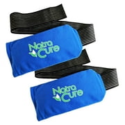NatraCure Universal Cold Pack Ice Wrap with Strap for Injuries - Helps Pain and Swelling - 2 PK