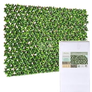 NatraHedge Artificial Ficus Leaf Expandable Privacy Lattice