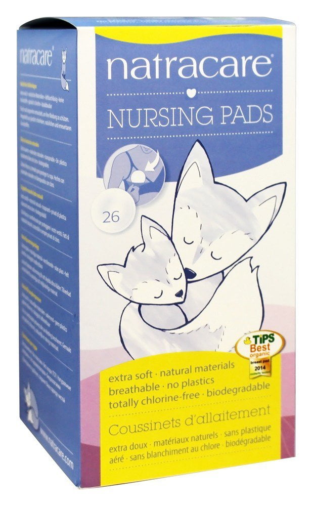 Natracare Organic Cotton Nursing Pads - Pack of 26 - Natracare