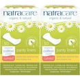 thumbnail image 1 of Natracare Organic and Natural Curved Panty Liners, Unscented, 30 Ct(Pack of 2), 1 of 5