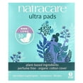 thumbnail image 1 of Natracare Ultra Pads, Organic Cotton Cover, Long, 10 Pads, 1 of 6