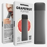 Natranal Quit Puffer for Oral Fixation Quit Smoking & Vaping - Organic Aroma Flavored Grapefruit (1 Pack)