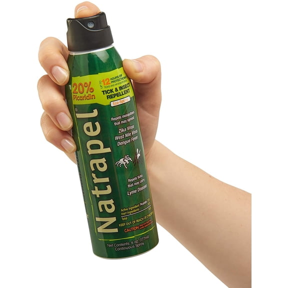 Natrapel 12-Hour Insect Repellent, 6 oz. Eco-Spray Picaridin Bug Spray  Family Insect Repellent for Mosquitoes, Ticks, & More