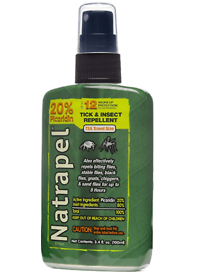 Natrapel 8 Hour Insect Repellent, Uncarded Pump, 3.4 oz, Pack of 3
