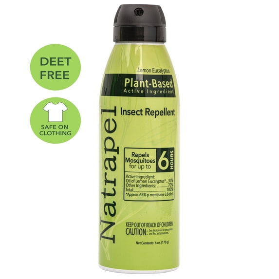 Natrapel Lemon Eucalyptus Tick & Mosquito Repellant Eco-Spray, 6 oz